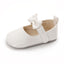 White Baby Princess Soft Sole Booties BTS9114D