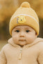 Wheat Color Baby Fashion Warm Winter Wool Cap (0 Months - 24 Months) CP5092B