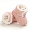 Baby's First Winter Boots - Plush Soft Sole, Breathable Fabric, Ankle-High with Closure Warm Shoes SH7131E