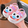 Children Pink Lightweight Breathable Sandals - Non-Slip PVC Sole with Hook & Loop Closure, Low-Top Open-Toe Casual Suitable for Spring Summer Sandals SDL7573B