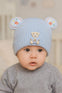 Sky Blue Baby Fashion Warm Winter Wool Cap (0 Months - 12 Months) CP5101B