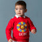 Red Baby Lion Fashion Sweater Cardigan Sweater Cardigan SC6304A
