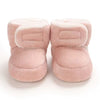 Baby's First Winter Boots - Plush Soft Sole, Breathable Fabric, Ankle-High with Closure Warm Shoes SH7131E