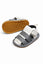 JF Grey & White Summer Rubber-Soled Sandals for Boys SDL7560B