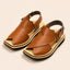 JF Royal Tan Brown Boys Sandals SDL7597A