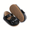 Black Crown Style Baby Shoes SH7158A