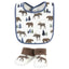 HB 5 Pieces Bibs & Socks Set, Don't Moose with Me BB2009D