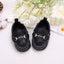 Casual Slip-on Low Top Loafer Black Booties for Baby Boys BTS9103A