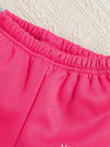 Pink Baby Girl Hoodie & Trouser Set - Soft Fleece Stuff, Machine Washable - Perfect for Winter, Perfect for Outdoor TS6419M