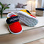 Red & Yellow Baby Boys & Girls Pu Soft Sole Bottom Walking Sneakers Toddler Rubber Sole First Walkers Infant Crib Shoes SH7168A