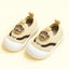 Cream Color Baby Soft Bottom Walking Sneakers Toddler Rubber Sole Cartoon Character First Walkers Infant Shoes SH7175B