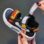Summer Black New Fashionable Boys' Breathable Open-Toe Sandals, Lightweight and Comfortable, Anti-slip Sandals Suitable for Indoor, Outdoor, Beach, Four Seasons Sandals SDL7552A