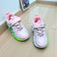 Pink with Laces & Lighting Sole Jogger Shoes SH7050A