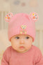 Light Pink Baby Fashion Warm Winter Wool Cap (0 Months - 12 Months) CP5101D