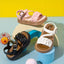 Fashionable White Beach Sandals for Little Girls with a Soft, Non-Slip Sole Sandals SDL7575C