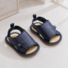 JF Navy Blue Summer Rubber-Sole Sandals for Boy SDL7590B