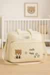 Cream Color Cute Happy Bag with Mat BG5527B