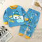 Silver Blue North Pole Shirt & Trouser 2 Pc Set NS6048E