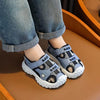 Black Summer New Fashion Sandals, Durable And Non-Slip Thick-Soled Sandals SDL7578C