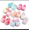 Back Stripe Rubber Sole Slippers SLP8000