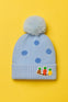 Sky Blue Baby Fashion Warm Winter Wool Cap (0 Months - 24 Months) CP5097A