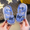Light Blue Summer New Fashionable Children's Soft Bottom Sandals SDL7577A
