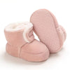 Baby's First Winter Boots - Plush Soft Sole, Breathable Fabric, Ankle-High with Closure Warm Shoes SH7131E
