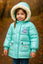 Girls See Green Warm Inner Furr Hoodied Puffer Jacket HJ6202A