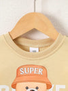 Bear Design Baby Hoodie & Trouser Set - Soft Fleece Stuff, Machine Washable - Perfect for Winter, Perfect for Outdoor TS6419K