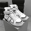 D&G White High Ankle Shoes SH7054B
