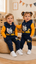 Tom and Jerry Design Baby Hoodie & Trouser Set - Soft Fleece Stuff, Machine Washable - Perfect for Winter, Perfect for Outdoor TS6419B