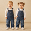 Oshksh Denim Blue Full Length Overalls Dungaree, Perfect for Outdoor FD6434C