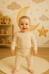 2pcs Skin Adorable Baby Inner Warmer Suit Set BS6423C