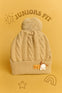 Mushroom Color Baby Day Fashion Warm Winter Wool Cap (0 Months - 24 Months) CP5093A