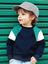 Boys' Casual Color-Block Sweatshirt - Long Sleeve, Crew Neck Pullover for Toddlers & Kids - Perfect for Fall/Winter Outdoor Play SS6096D