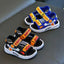 Summer Royal Blue New Fashionable Boys' Breathable Open-Toe Sandals, Lightweight and Comfortable, Anti-slip Sandals Suitable for Indoor, Outdoor, Beach, Four Seasons Sandals SDL7552B