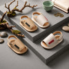 JF White Stylish Summer Rubber-Soled Sandals for Boys SDL7583B