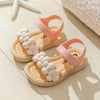 New Fashion Pink Soft Soled Baby Girls Summer Buckle Sandals SDL7580C