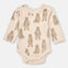 OC Off white Bear Printed (Tag-Cut) Romper BS6134C