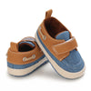 Blue & Brown Booties BTS9090A