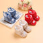 Red Color Toddlers Winter Fashionable Boys And Girls Shoes SH7147B