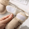 Cream Color Baby Fleece Warm Shoes SH7152D