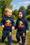 Navy Blue Cartoon Design Baby sweatshirt & Trouser Set - Soft Fleece Stuff, Machine Washable - Perfect for Winter, Perfect for Outdoor TS6419P