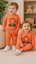 Orange Lion Design Baby sweatshirt & Trouser Set - Soft Fleece Stuff, Machine Washable - Perfect for Winter, Perfect for Outdoor TS6419O