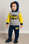 Batman Design Baby Hoodie & Trouser Set - Soft Fleece Stuff, Machine Washable - Perfect for Winter, Perfect for Outdoor TS6419A