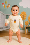 3pcs Adorable Baby Boy's Cotton Romper Set - Cute Animal Patterns & Stripes BS6422B