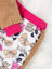 2pcs Baby's CUTE BEAR Embroidery Fuzzy Sweatshirt + Cartoon Panda Pattern Casual Pants, Toddler & Infant Girl's Clothing Set, Outdoor Cloth FD6406A