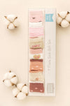 7 Pairs Imported Socks Set Gift Box Multiple Choices for Baby Girls (0-3 Months) SK3026A