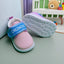 Purple & Pink Baby Boys & Girls Pu Soft Sole Bottom Walking Sneakers Toddler Rubber Sole First Walkers Infant Crib Shoes SH7168B