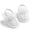 White Cotton Plush Simple Fashion Versatile Fur Slippers SLP8015B